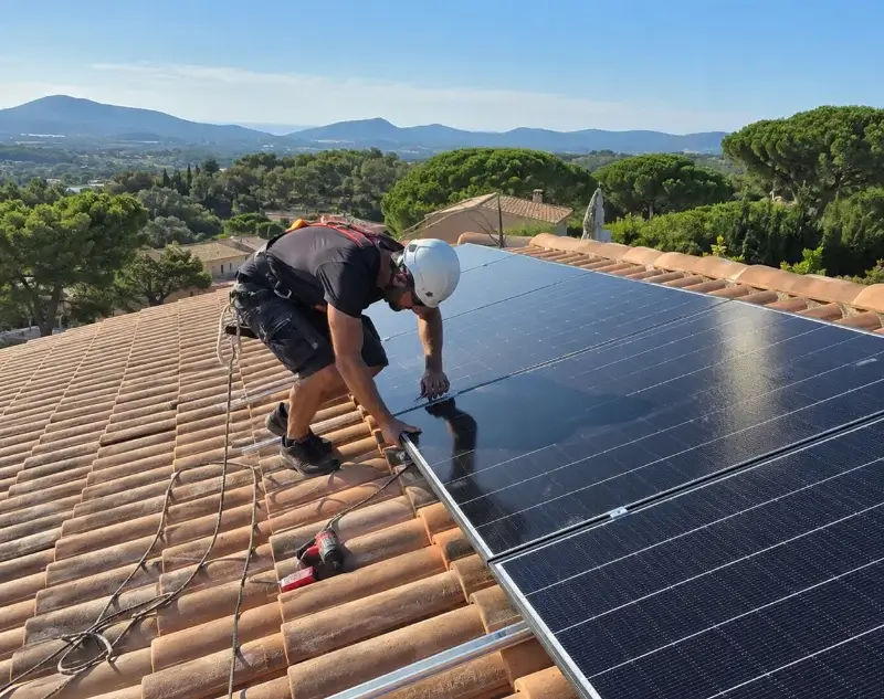Installateur panneaux solaires Chazey-Bons — pose photovoltaïque sur toiture